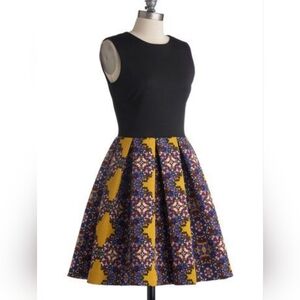 Just Taylor Fit And Flare Womens Dress